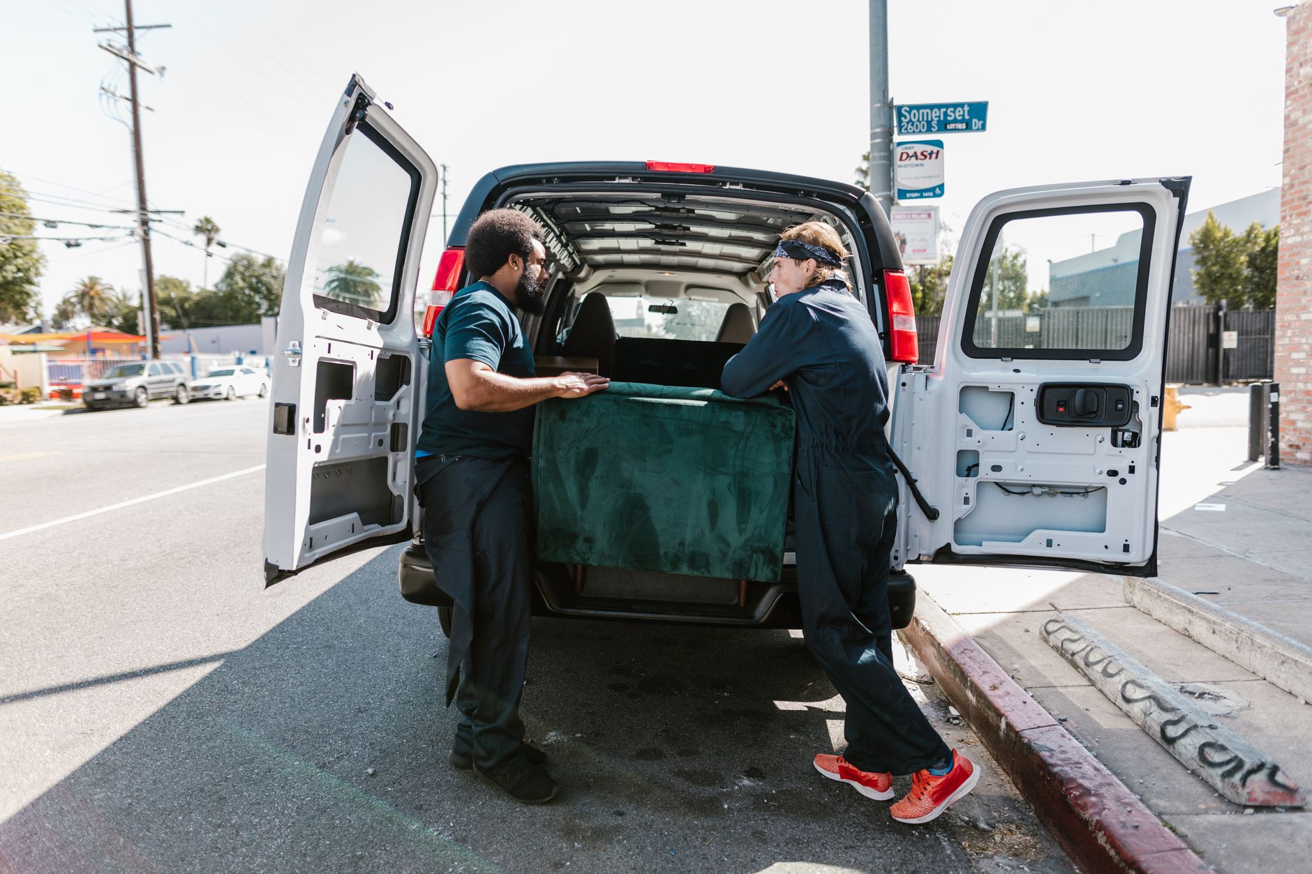 Rolling Through the City: A Dumpster's Journey Across Greater Los Angeles